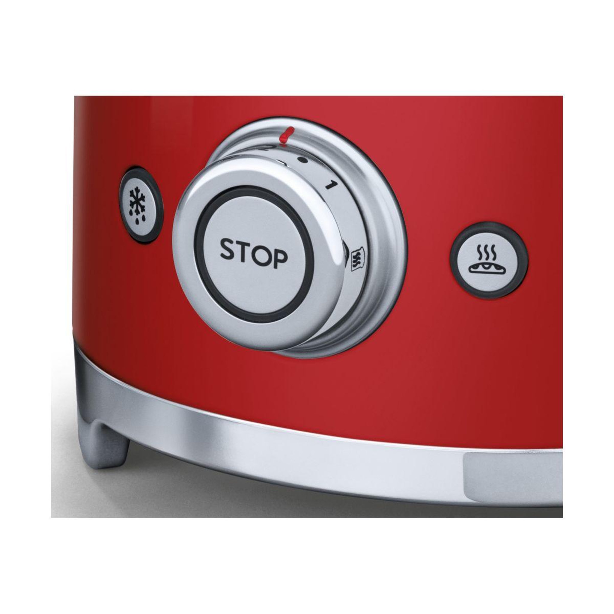 Voir la diapositive 4 : SMEG Grille-pain tsf01rdeu rouge