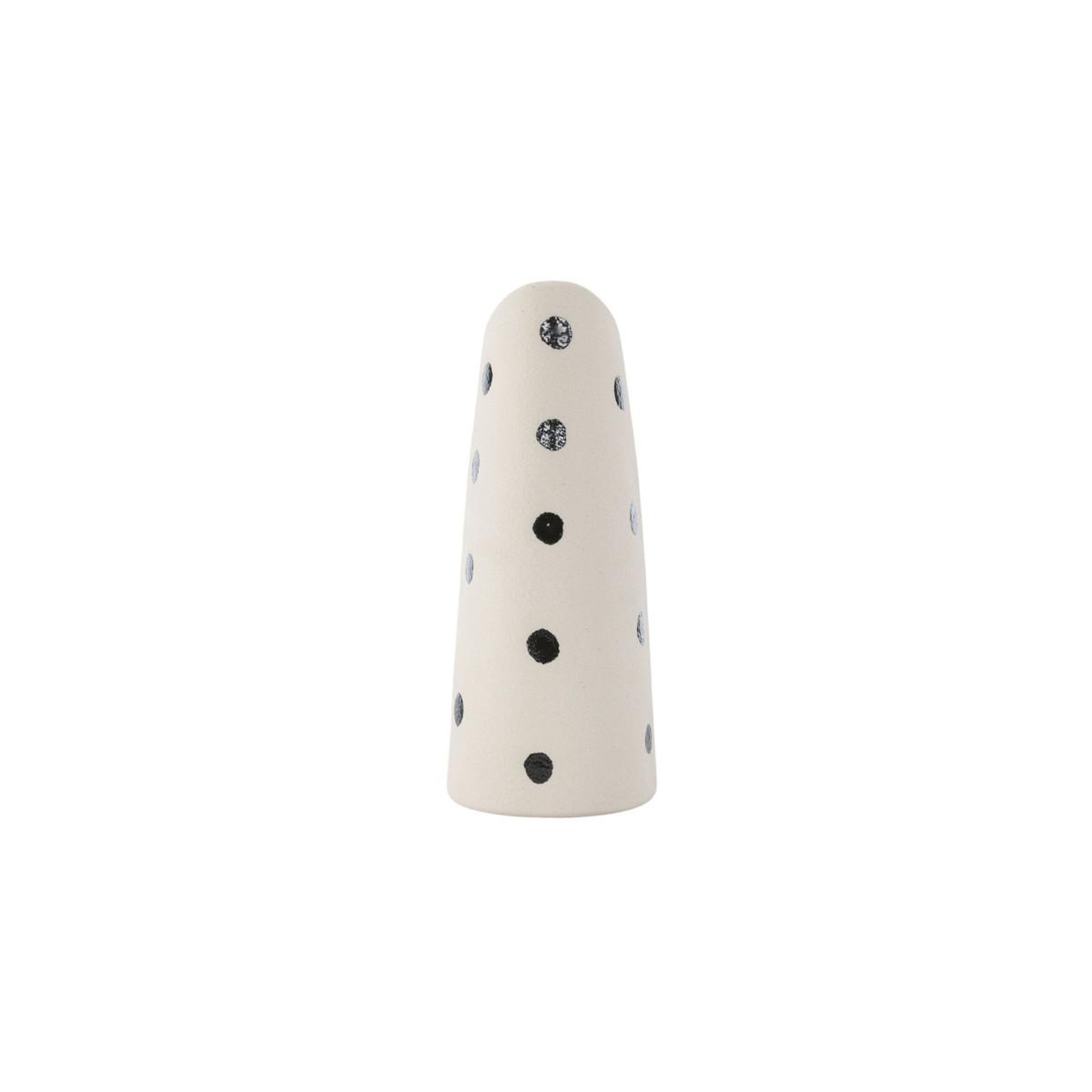 Voir la diapositive 2 : Paris Prix Vase Design  Ernst  23cm Blanc & Noir