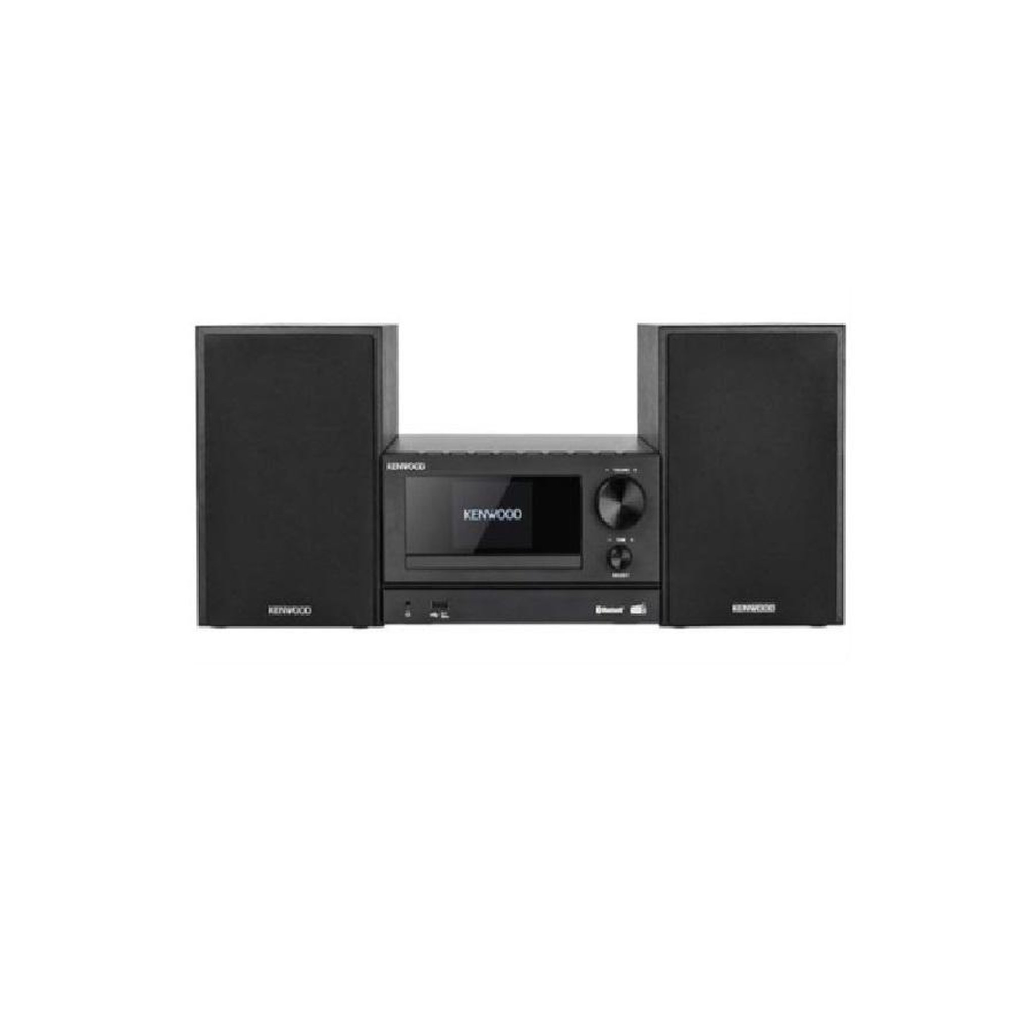 Voir la diapositive 3 : KENWOOD Micro-chaîne hi-fi 25w  noir avec bleautooth - M-7000S-B