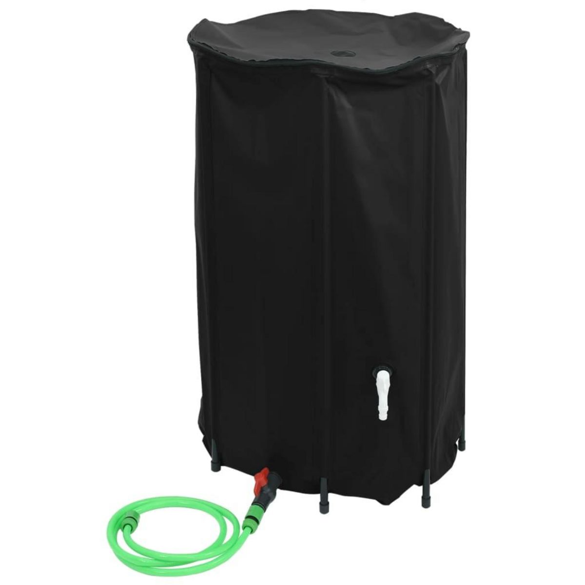 VIDAXL Reservoir d'eau avec robinet pliable 500 L PVC