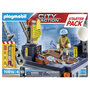 Voir la diapositive 2 : PLAYMOBIL City Action 70816 Starter Pack Plateforme de construction