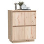 Voir la diapositive 4 : VIDAXL Buffet 60x34x75 cm Bois massif de pin