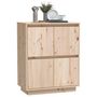 Voir la diapositive 4 : VIDAXL Buffet 60x34x75 cm Bois massif de pin