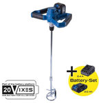SCHEPPACH Malaxeur sans fil BC-PMX100-X - SET L - 1000W - SCHEPPACH 20V IXES - Batterie 4Ah + chargeur 2.4A