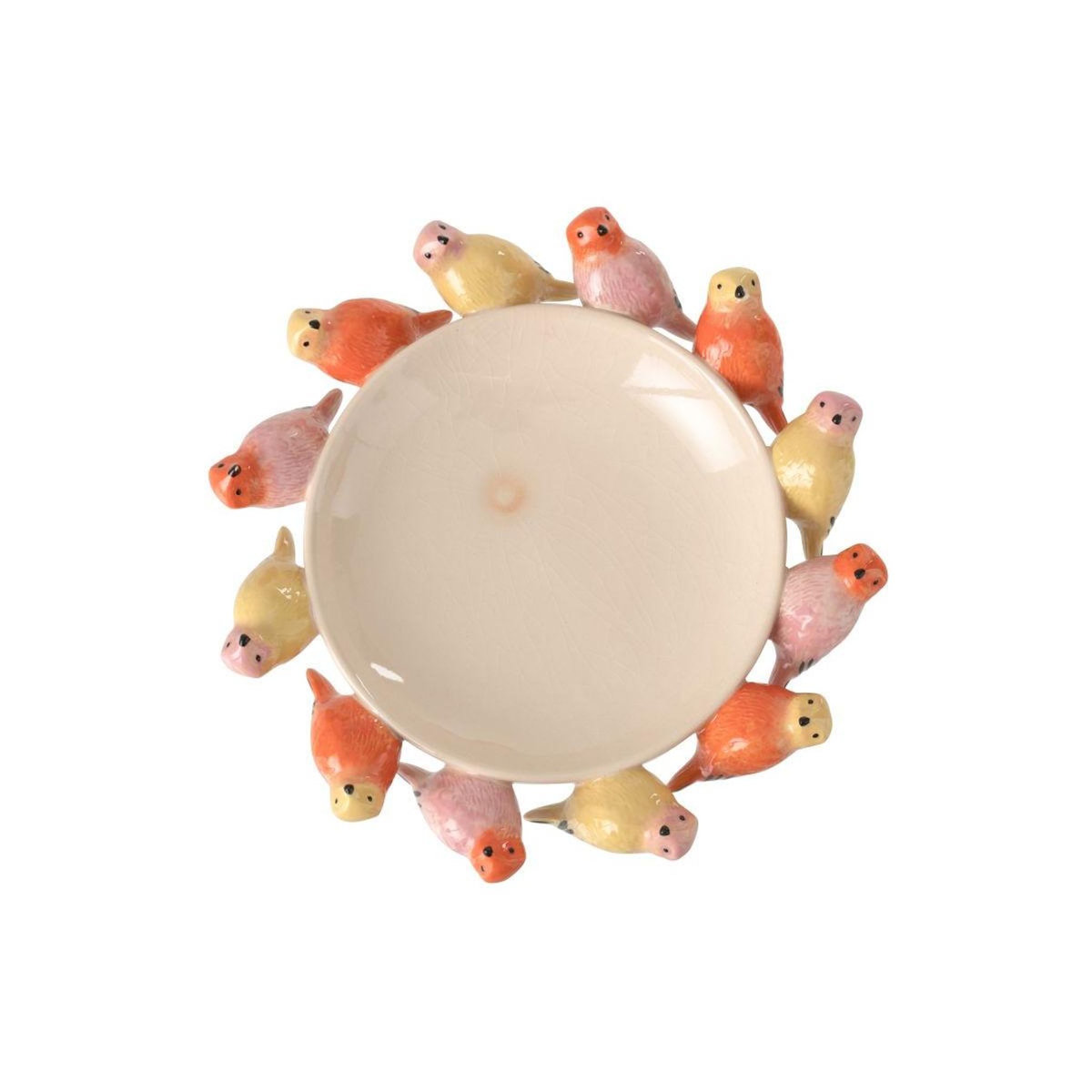 Paris Prix Coupelle Déco Oiseau  Janero  33cm Multicolore