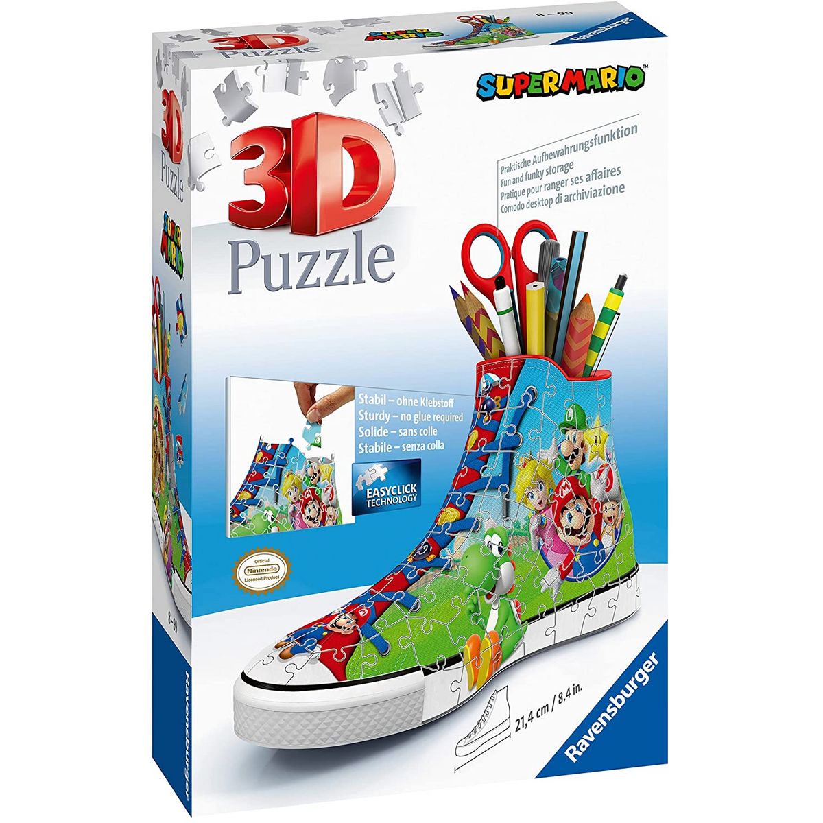 RAVENSBURGER Puzzle 3D Sneaker Super Mario