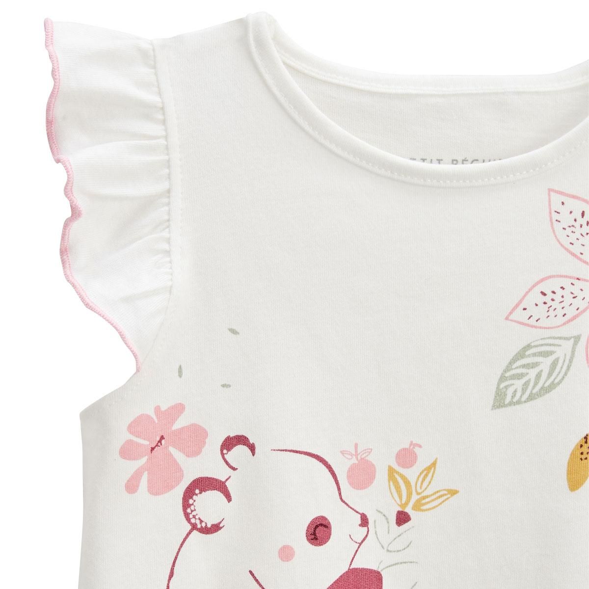 Petit Béguin Pyjama enfant manches courtes Alba