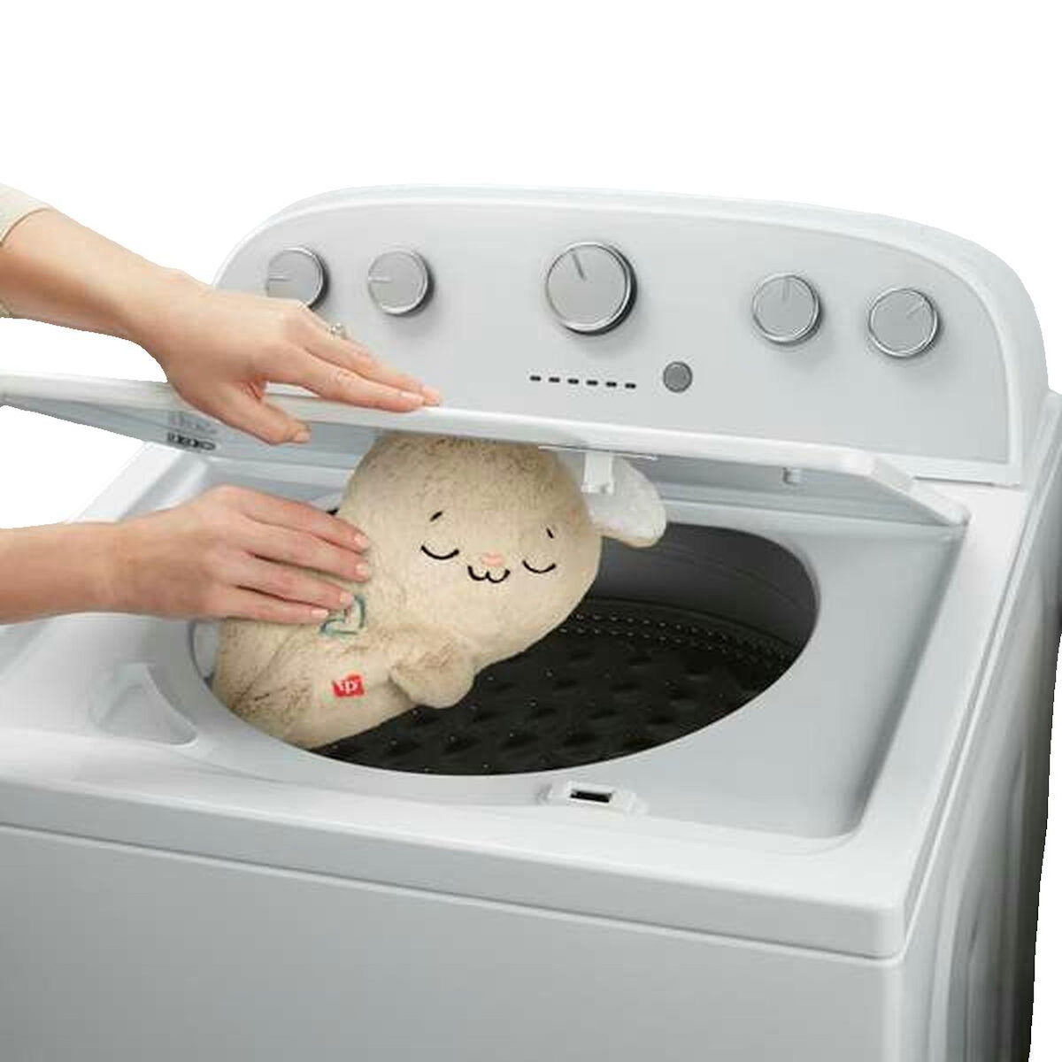 Fischer Veilleuse Peluche fischer Mon Lapin Câlin Beige et blanc