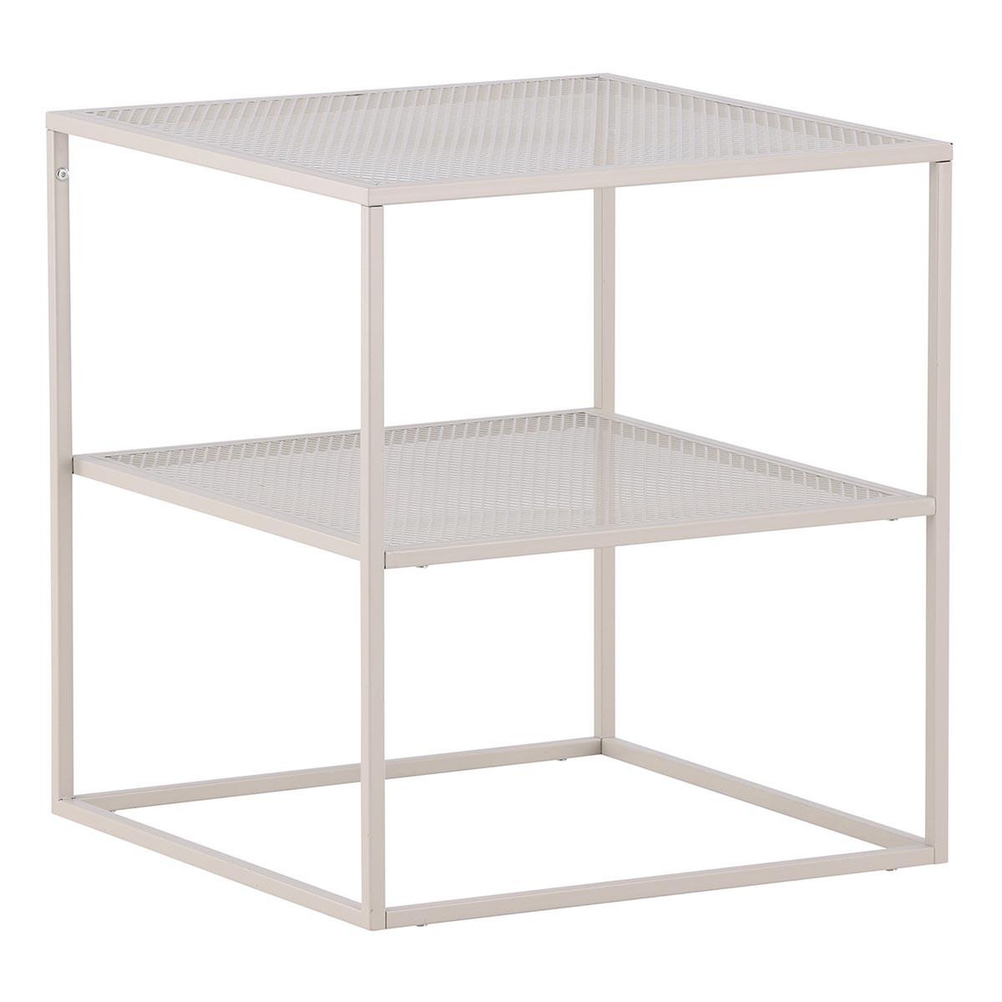 Paris Prix Table d'appoint avec étagère  netz  60cm beige