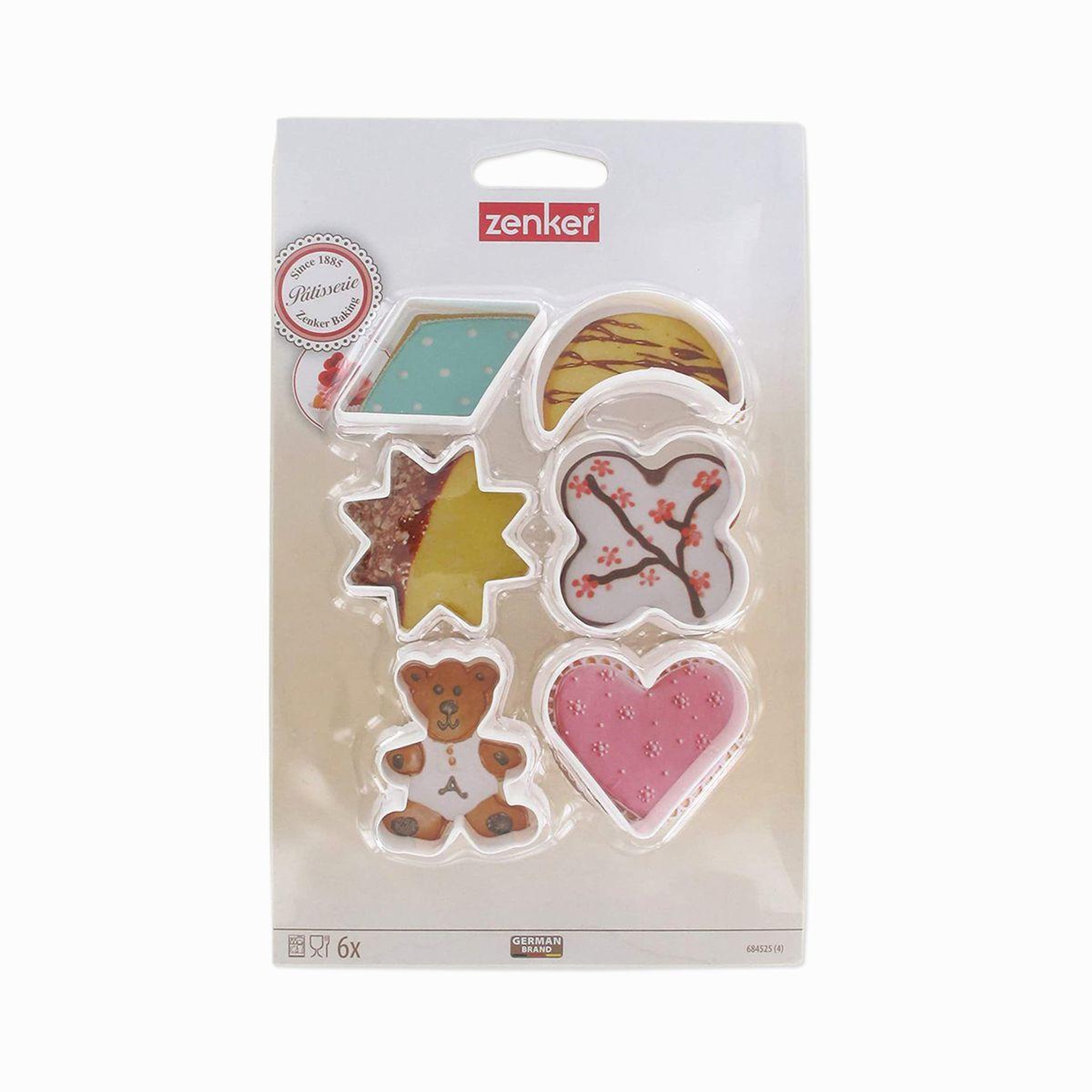 Voir la diapositive 5 : ZENKER Lot de 6 emporte-pièces zenker emporte-pièces