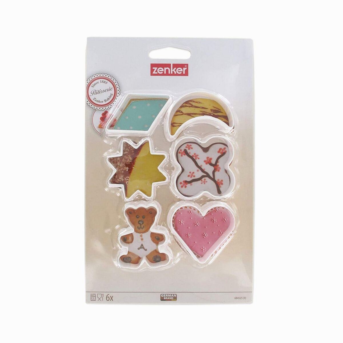 ZENKER Lot de 6 emporte-pièces Zenker Emporte-pièces