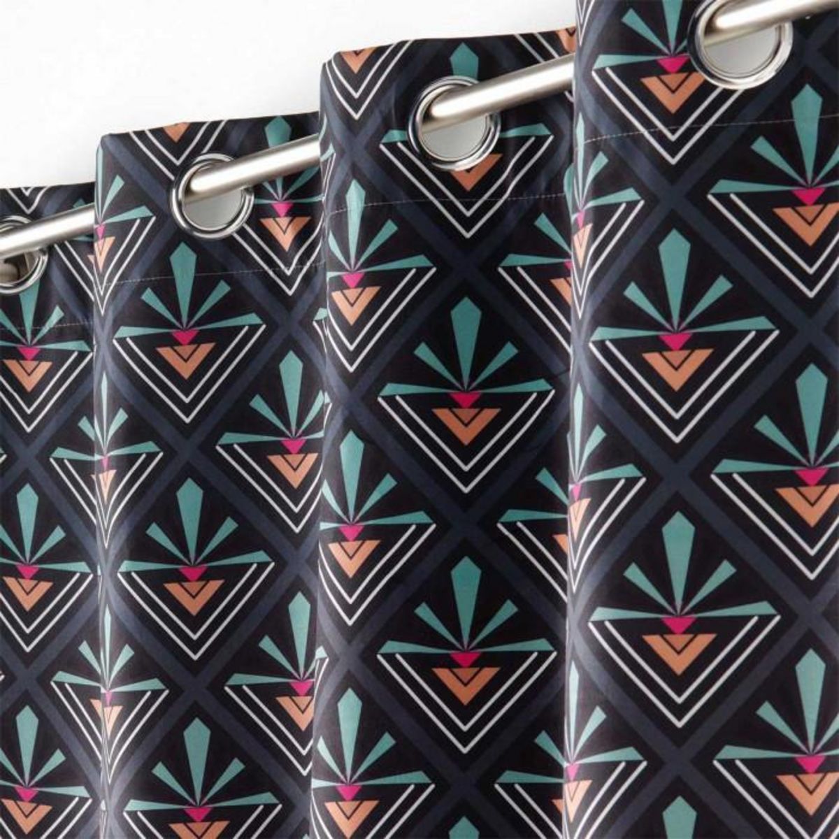 Paris Prix Rideau à Œillets Occultant  Yuko  135x260cm Bleu