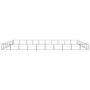 Voir la diapositive 2 : VIDAXL Chenil Noir 70 m² Acier