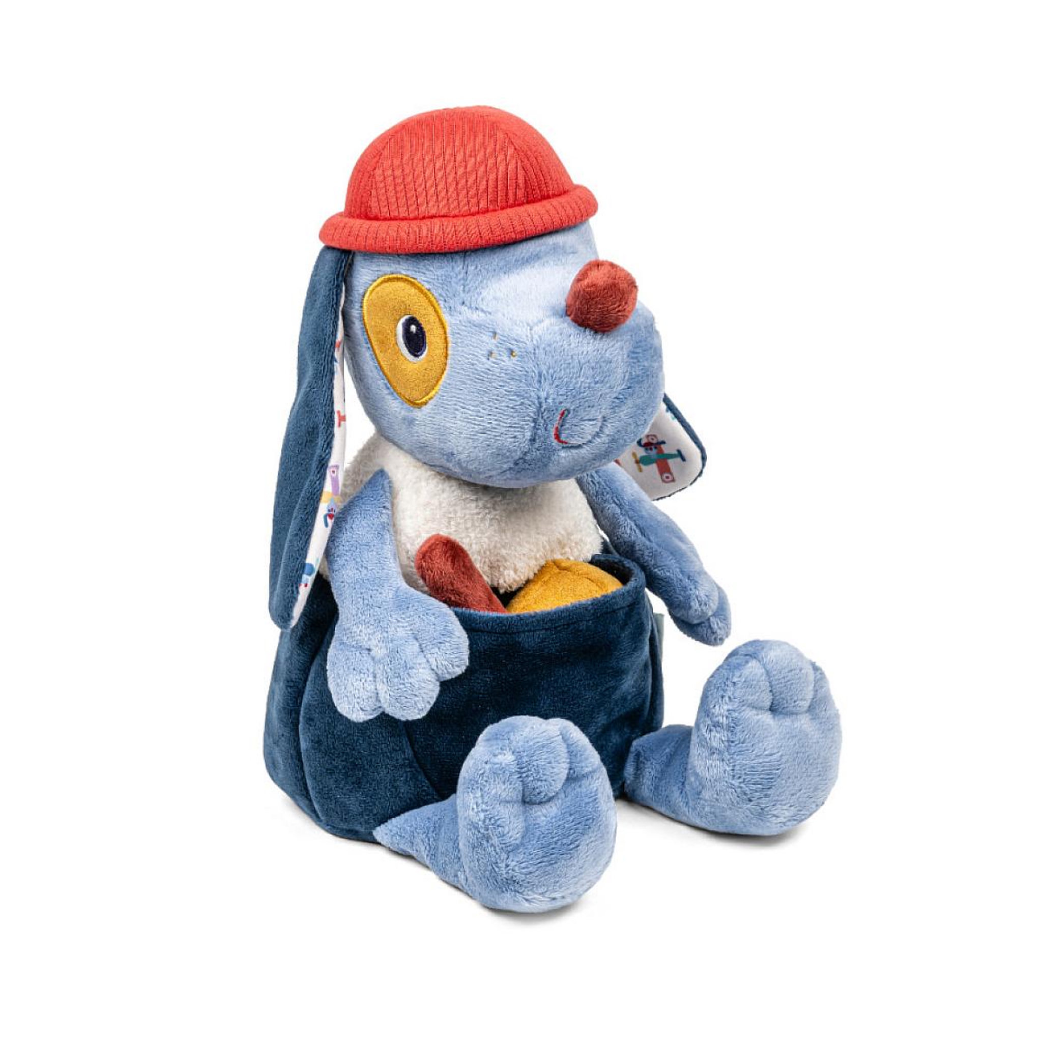 Voir la diapositive 3 : LILLIPUTIENS Peluche Jules Bricoleur Surpises