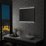 Voir la diapositive 1 : VIDAXL Miroir mural a LED de salle de bain et capteur tactile 80x60 cm
