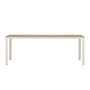 Voir la diapositive 2 : Paris Prix Table de Jardin  Etna  210cm Beige