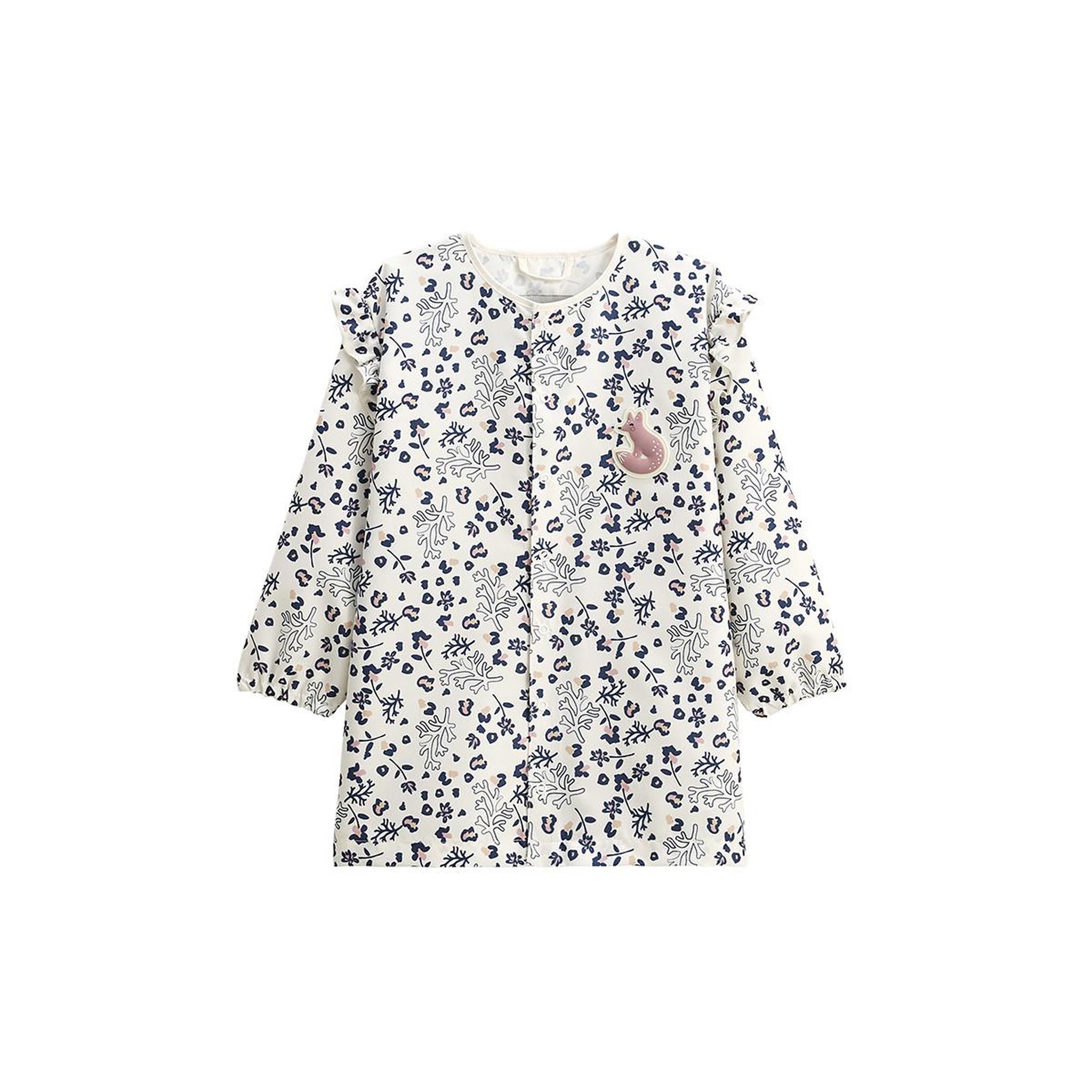 Voir la diapositive 1 : Petit Béguin Tablier enfant long Céleste