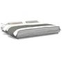 Voir la diapositive 2 : VIDAXL Cadre de lit sans matelas sonoma gris 200x200 cm