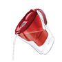 Voir la diapositive 1 : BRITA Carafe filtrante MARELLA Rouge + 2 cartouches MAXTRA+