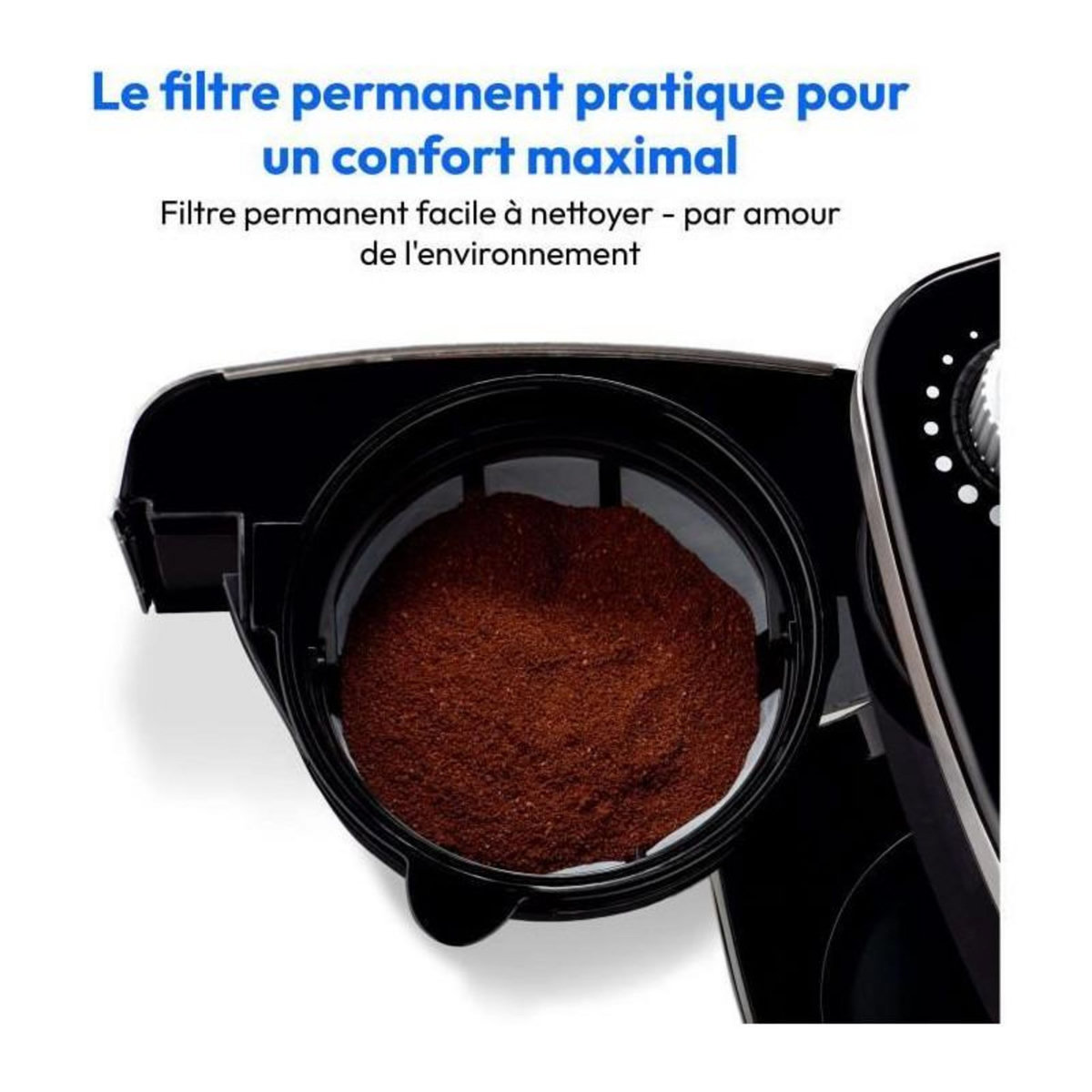 Medion Cafetiere Filtre Digitale avec Broyeur - MEDION - 1000W - 1,5L - Silver