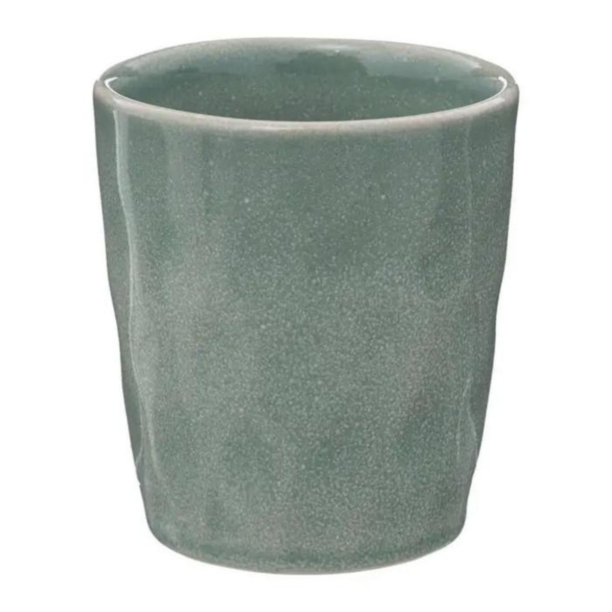 SECRET DE GOURMET Lot de 6 Tasses Design  Zoé  22cl Vert