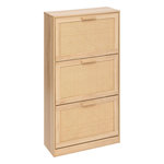 FIVE Range chaussures 3 portes effet cannage DRAWY - Beige