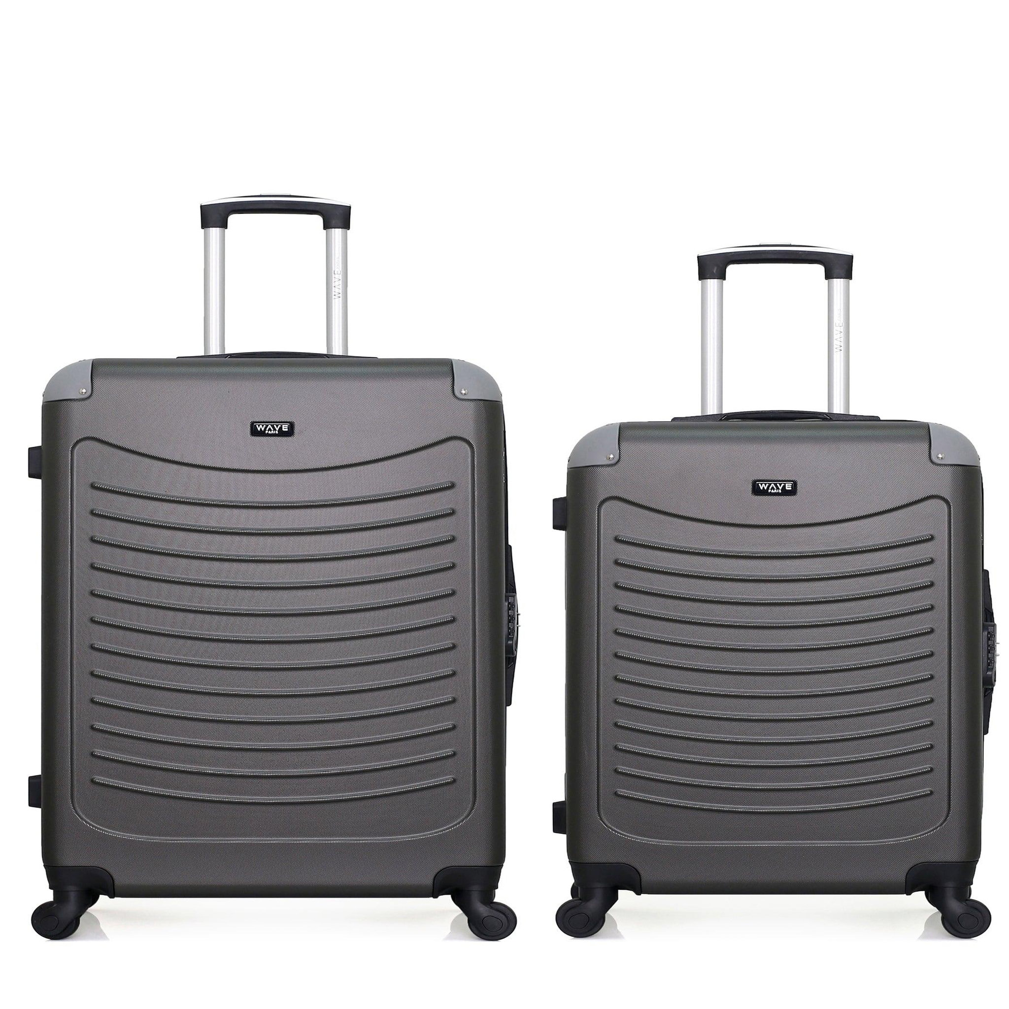 WAVE PARIS Wave paris - lot de 2 - valise grand format et valise weekend congo