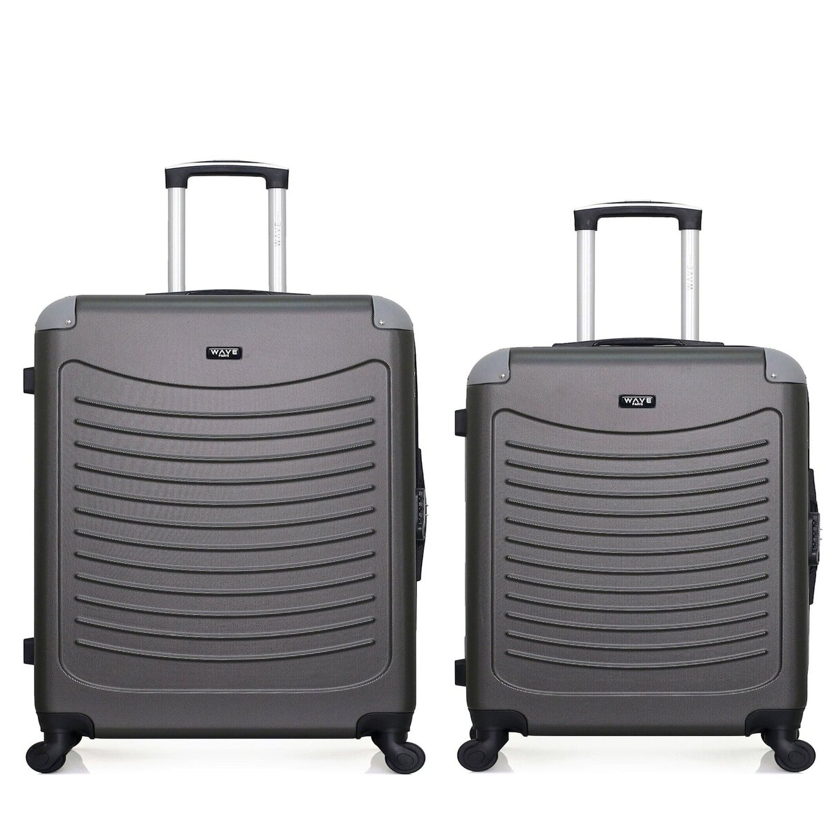WAVE PARIS WAVE PARIS - Lot de 2 - Valise grand format et valise weekend CONGO