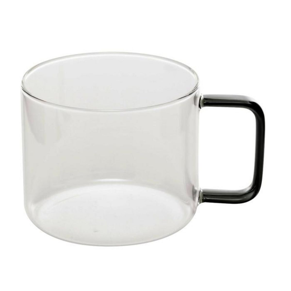 SECRET DE GOURMET Lot de 6 Mugs en Verre  Mia  50cl Transparent