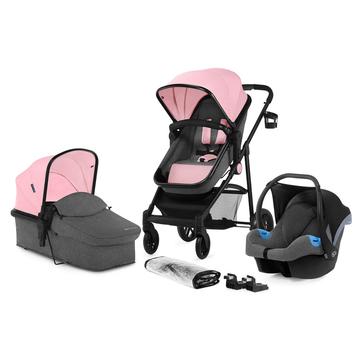 KINDERKRAFT Poussette combinée 3 en 1 Juli 
