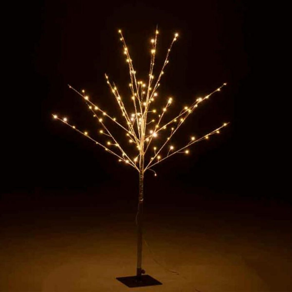 Paris Prix Arbre Déco Led en Métal  Dénudé  100cm Argent