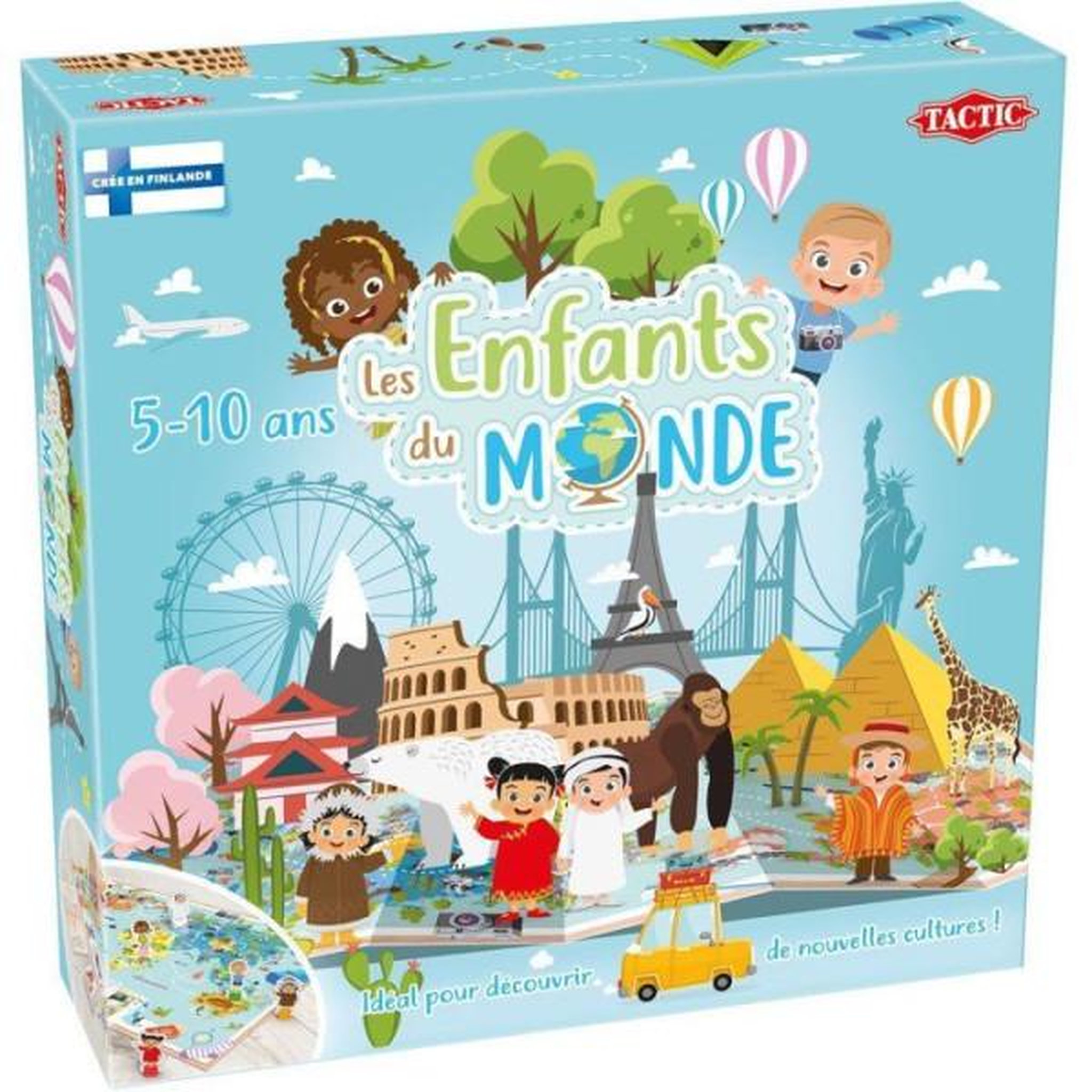 Tactic Les Enfants du Monde - Jeu coopératif - TACTIC - 2 joueurs et plus - Des 5 ans