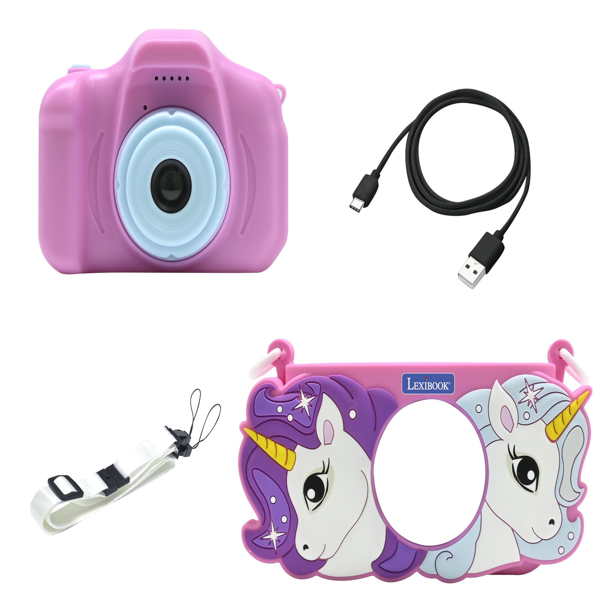 Lexibook Camera avec protection Licorne