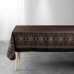 Paris Prix Nappe Imprimée  Sherine  150x240cm Noir