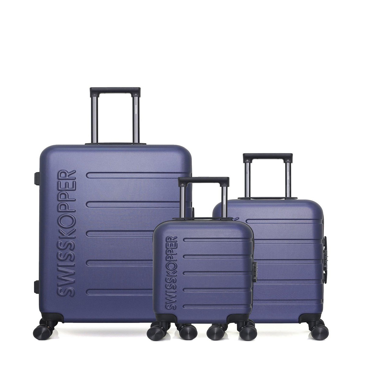 SWISS KOPPER SWISS KOPPER - LOT DE 3 - Valises grand format, cabine et cabine XXS AIGLE