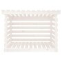 Voir la diapositive 5 : VIDAXL Support pour bois de chauffage Blanc 108x73x79 cm Bois de pin