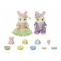 Voir la diapositive 2 : Sylvanian Families 5691 La chasse aux oeufs des freres et sœurs lapin marguerite