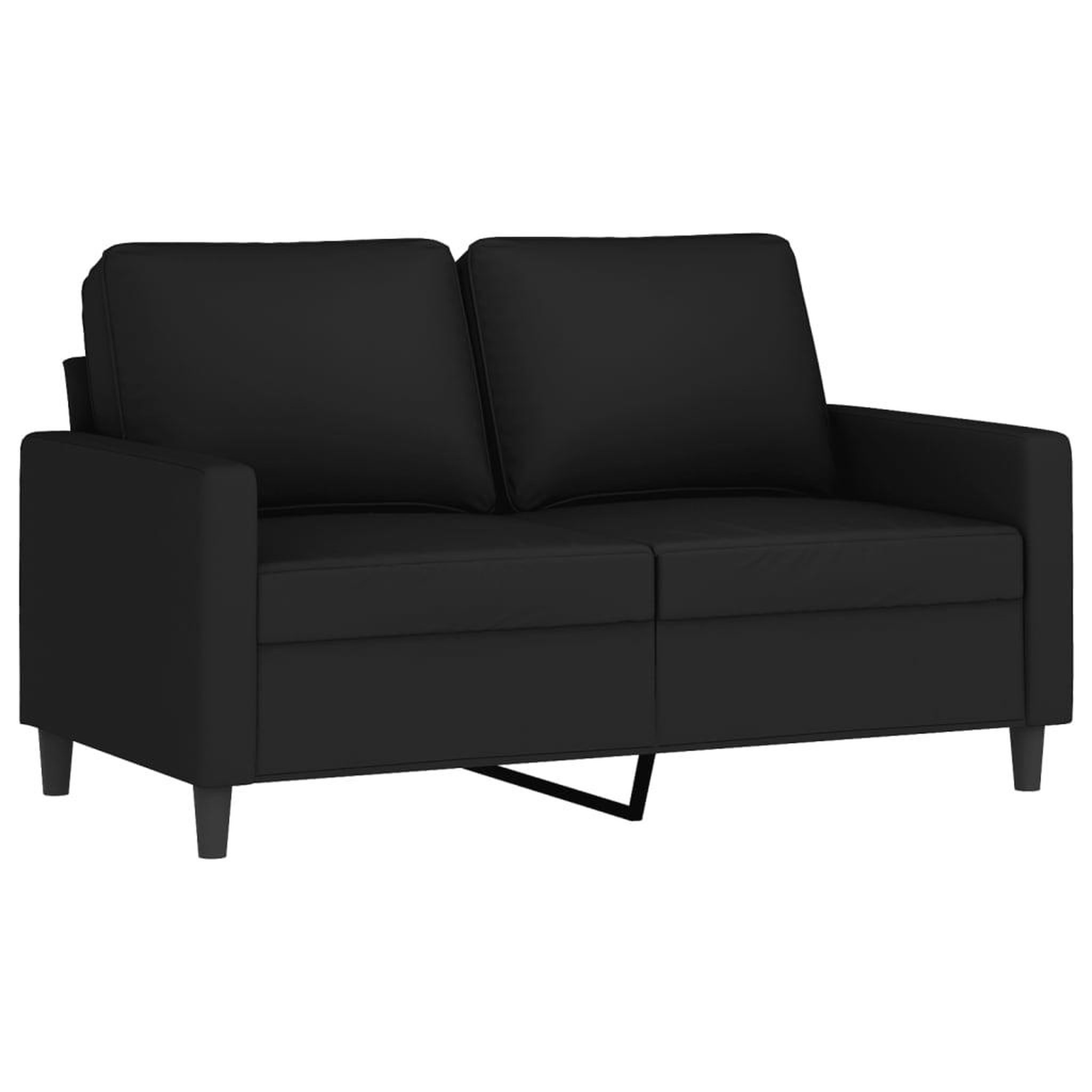 Voir la diapositive 4 : VIDAXL Ensemble de canapes 4 pcs avec coussins Noir Velours
