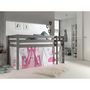 Voir la diapositive 2 : Paris Prix Lit Enfant  Pino Princesse  Gris