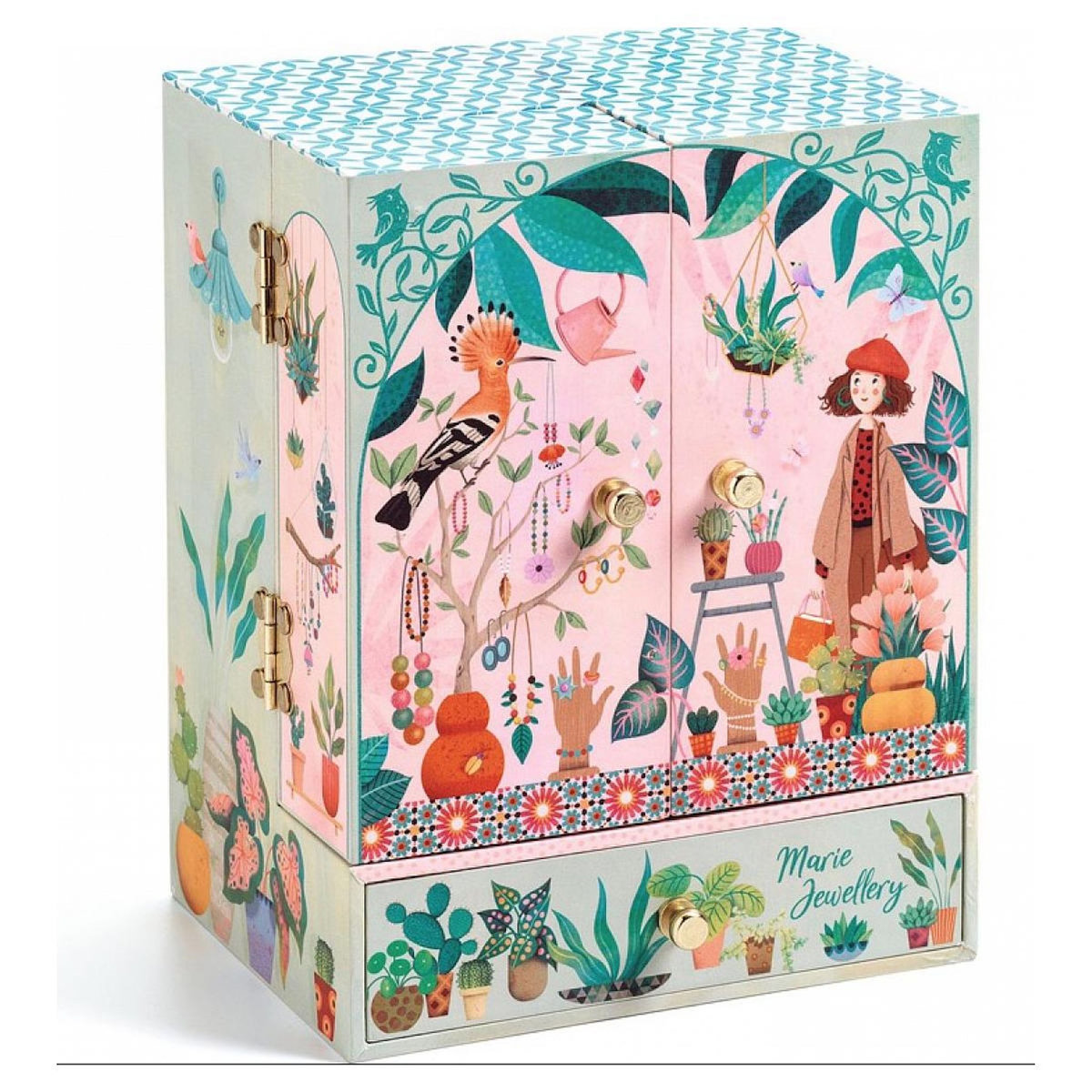 Djeco Coffret Boite a musique - Jardin Secret