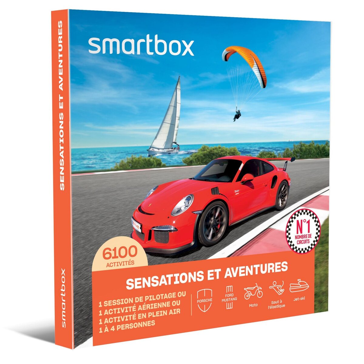 Smartbox Sensations et Aventures - Coffret Cadeau Sport & Aventure