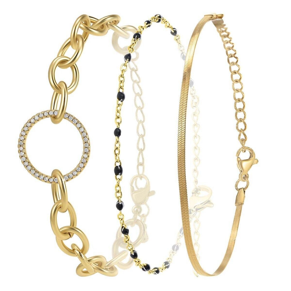 SC BOHEME Set de 3 bracelets SC Bohème®