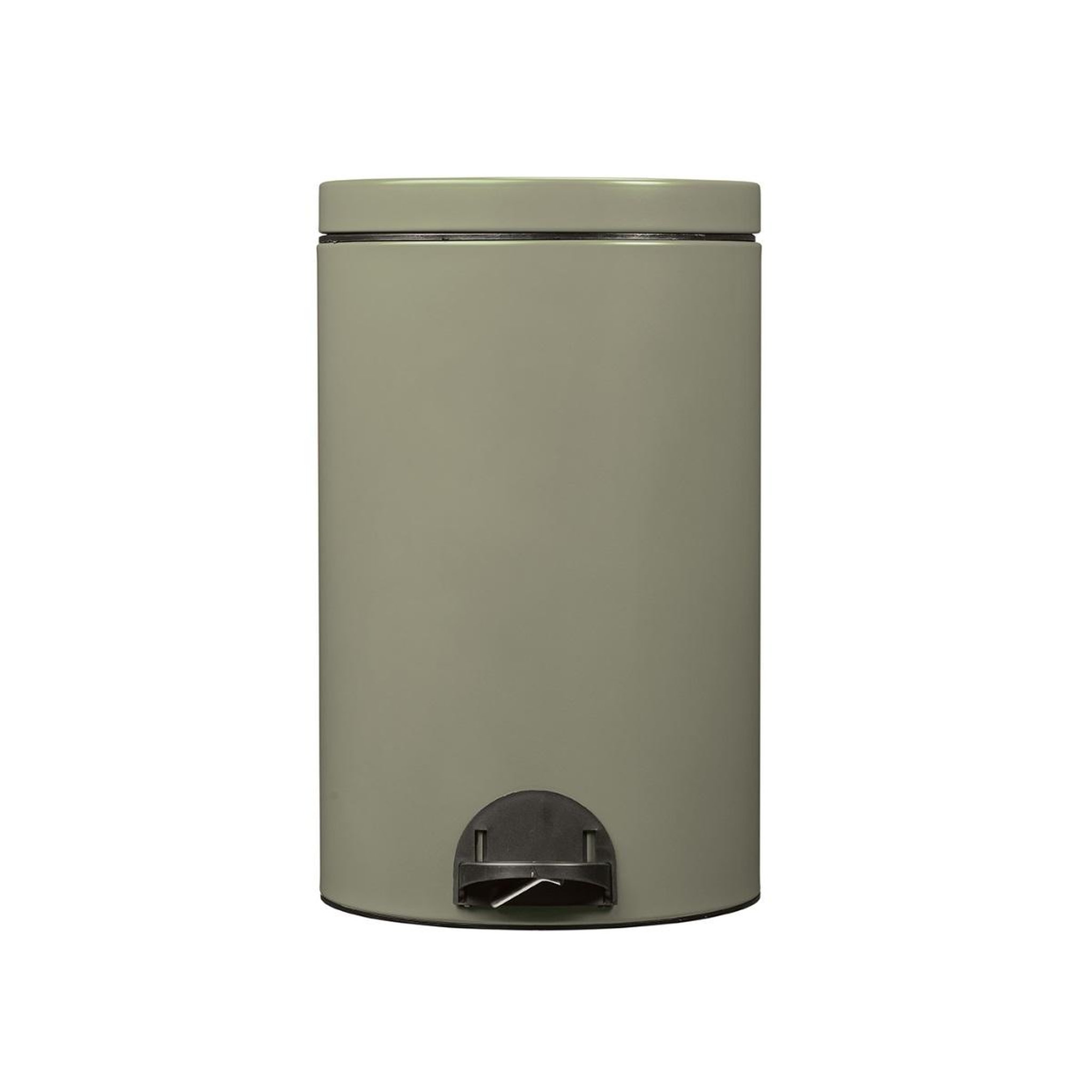 Voir la diapositive 2 : Rossignol Poubelle à pédale 20l gris vert - 90246