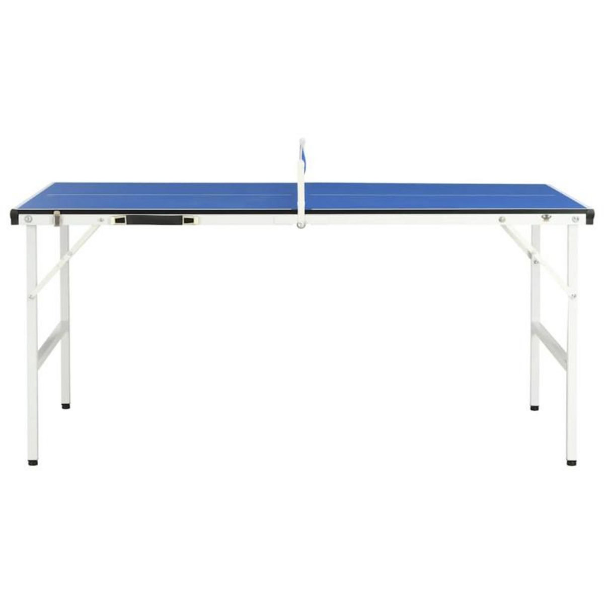 VIDAXL Table de ping pong avec filet 152x76x66 cm Bleu