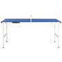 Voir la diapositive 2 : VIDAXL Table de ping pong avec filet 152x76x66 cm Bleu