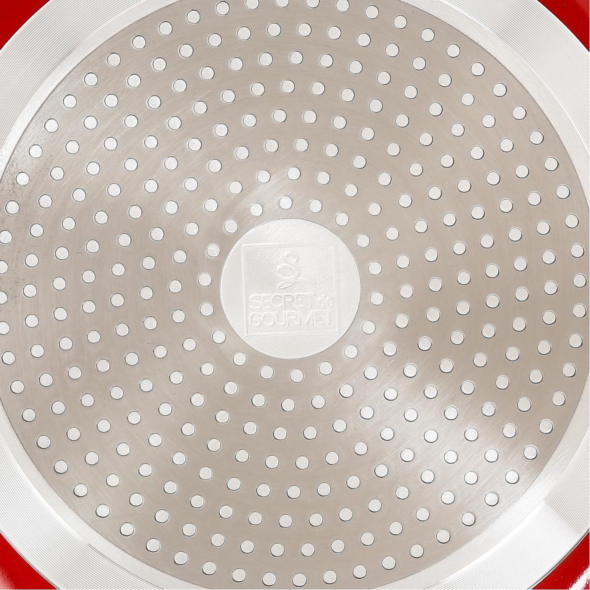 Voir la diapositive 4 : FIVE Faitout en Aluminium  Essentielle  24cm Rouge
