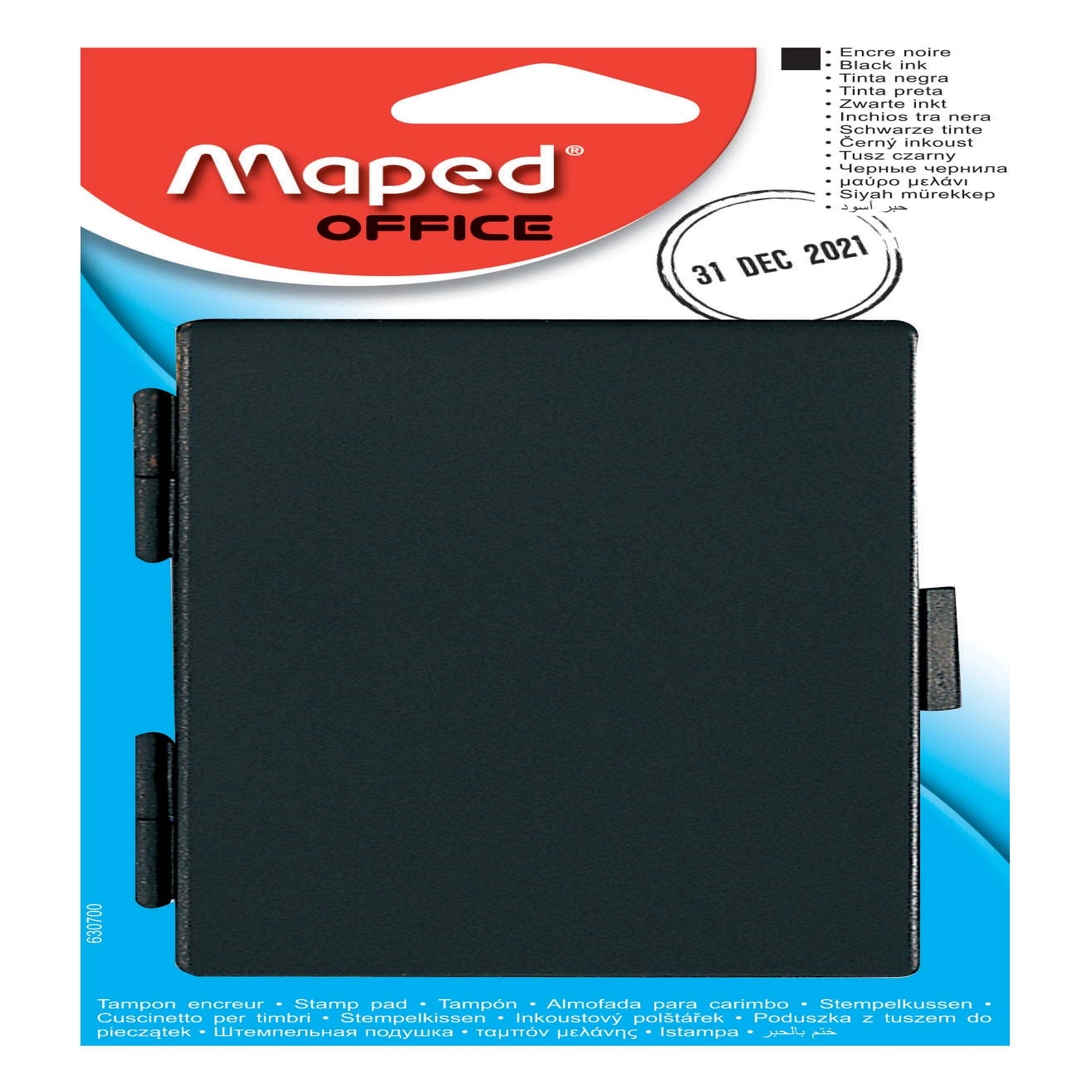 MAPED Encre noire pour tampon encreur