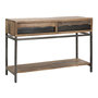 Voir la diapositive 1 : Paris Prix Console Design en Bois  Yellowstone  118cm Marron