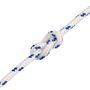 Voir la diapositive 5 : VIDAXL Corde de bateau Blanc 5 mm 50 m Polypropylene