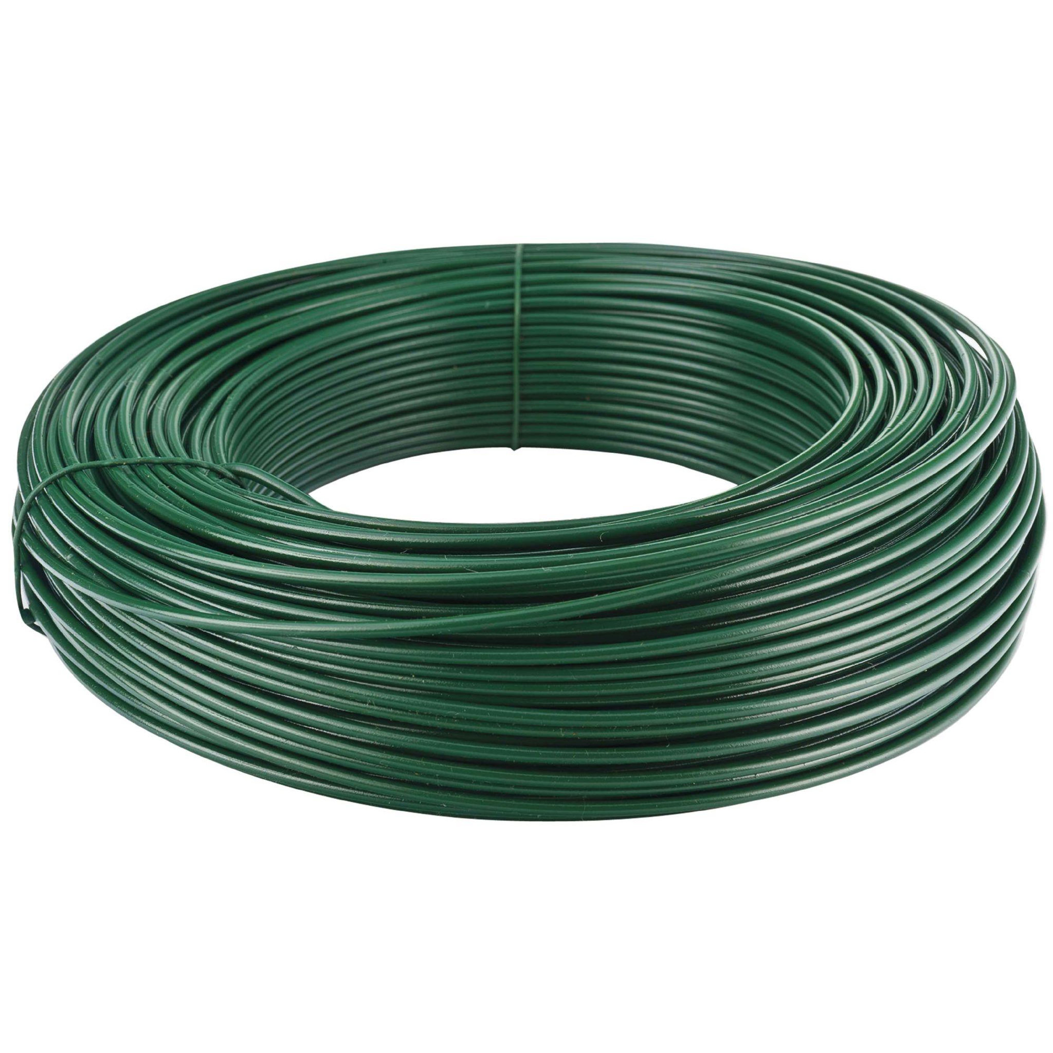 Tenax Fil de fer plastifié 3,1 mm x 100 m